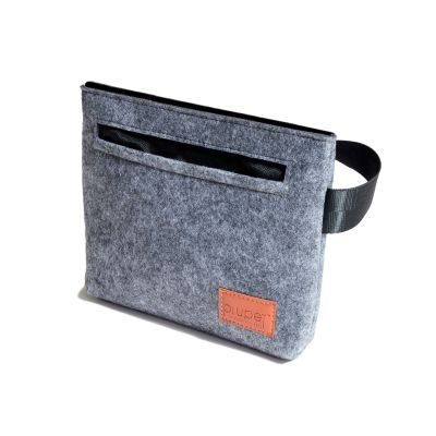 Thumbnail 2: PIUPET Leckerlibeutel für Hunde I Mit Magnetverschluss I Futterbeutel Hundetraining in Filz-Optik I Hochwertig & Stilvoll I Snackbeutel Hund