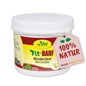 Fit-BARF® Rinderfett 500 ml – Reines tierisches Fett zur Ergänzung bei BARF