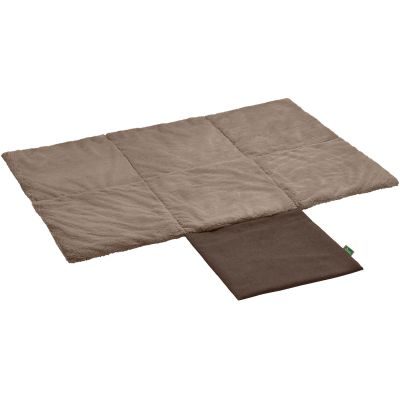 HUNTER Kissen und Hundedecke 2in1 Rockford XL (120 x 80 cm), braun