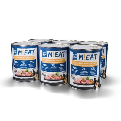 Thumbnail 3: NutriQM NutriQM M!EAT Huhn & Karotte 6 x 800g