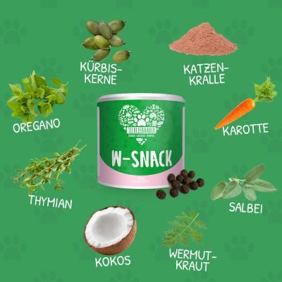 Thumbnail 1: Tierliebhaber W-Snack für Hunde - Natürliche Darmkur für ein widerstandsfähiges Darmmilieu