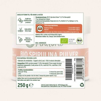 Thumbnail 3: AniForte Bio Spirulina Pulver