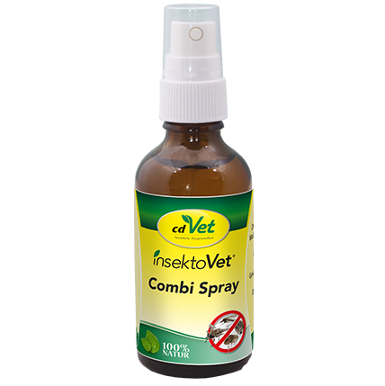 insektoVet® Combi Spray 50 ml – Natürliches Pflegespray zur Geruchsmaskierung für Hunde & Katzen