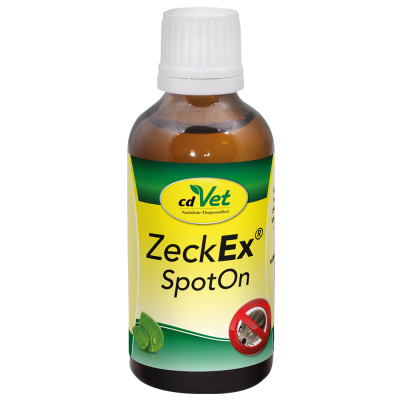 Thumbnail 1: insektoVet® ZeckEx SpotOn 50 ml – Natürliche Pflege und Geruchsmaskierung gegen Zecken