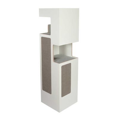 Thumbnail 7: stylecats® Kratzbaum Empire weiß hellgrau/hellgrau, 180 x 50 cm