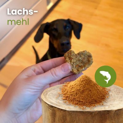 Thumbnail 2: kauartikel.com Lachs-Mehl - Fisch-Mehl - Nahrungsergänzung - zum Backen von Hundekeksen