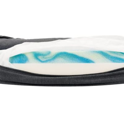 Thumbnail 4: TRIXIE Vital Sofa Bendson, oval 100 × 80 cm / Dunkelgrau / Hellgrau