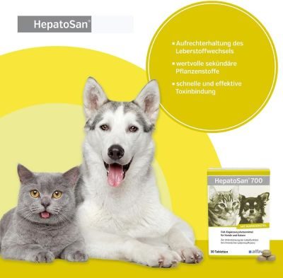 Thumbnail 3: alfavet HepatoSan 700 30 Tabl.