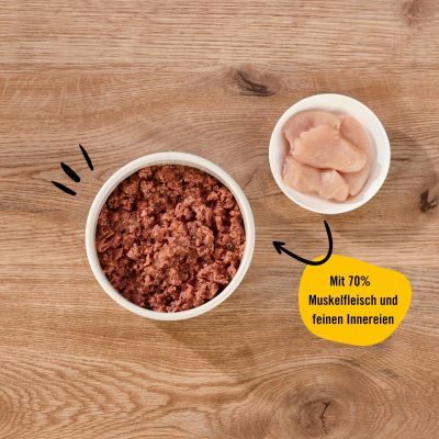 Thumbnail 4: Dogs'n Tiger Adult Premium, Katzenfutter, Leibspeise, Nassfutter, Getreidefrei, Huhn, 12x 200g