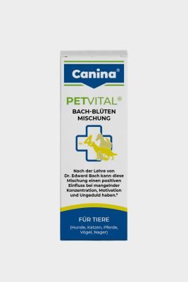 Thumbnail 1: Canina Petvital Bach-Blüten Nr. 4 - Lernbereitschaft - Globuli für Hunde, Katzen, Nager, Vögel, Pferde 10 g