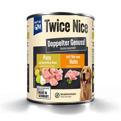 NutriQM NutriQM Twice Nice Pute & Hühnerbrustfilet 6 x 800g