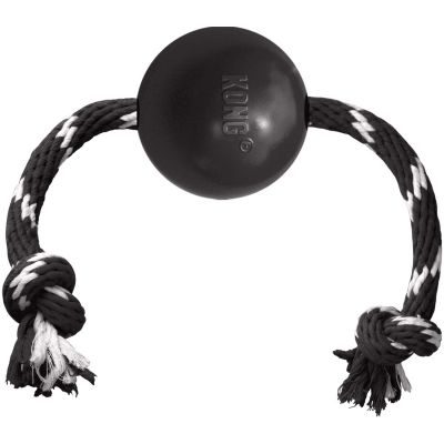 Thumbnail 3: KONG Hundespielzeug KONG® Extreme Ball mit Tau Ø = 8 cm (35 cm inkl. Tau)