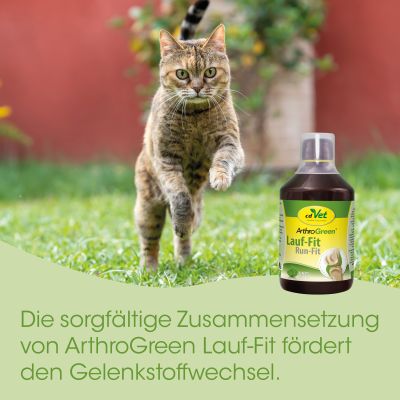 Thumbnail 3: cdVet ArthroGreen Lauf-Fit 50 ml - Flüssiges Ergänzungsfuttermittel für Hunde, Katzen & Pferde