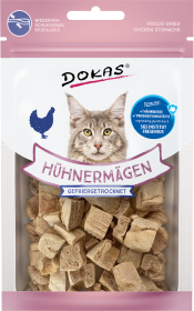 Dokas Hühnermägen gefriergetrocknet für Katzen 6x 12g Multipack