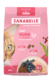 Sanabelle Sanabelle Adult Huhn – Katzenfutter – leicht verdaulich – 400g