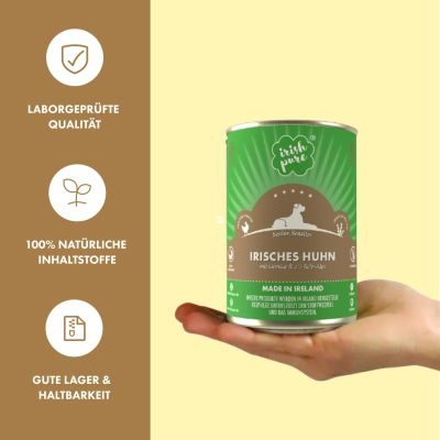 Thumbnail 5: Irish Pure Nassfutter Irisches Huhn mit Gemüse & Kelp-Alge, Senior