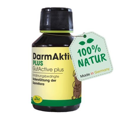 Thumbnail 1: cdVet DarmAktiv plus 100 ml – Natürliche Ergänzung zur Unterstützung einer ausgewogenen Darmflora