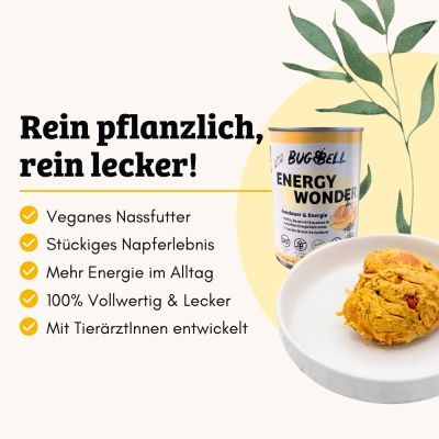 Thumbnail 4: BugBell Veganes High Energy Nassfutter für Sporthunde
