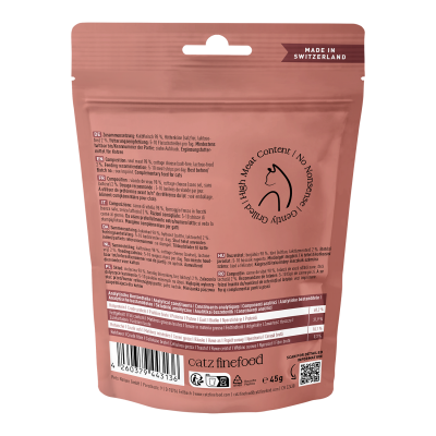 Thumbnail 2: catz finefood® catz finefood® MEATZ KALB 45g