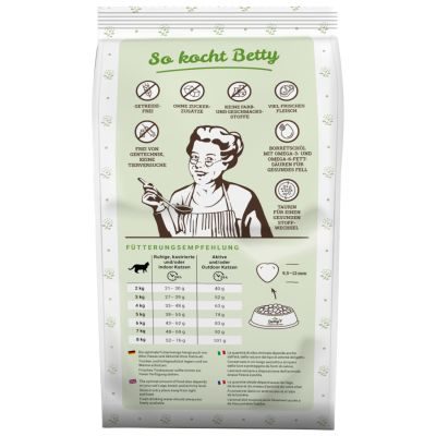Thumbnail 2: Betty's Landhausküche Betty's Landhausküche für Katzen Trockenfutter Kaninchen pur 1,4 kg