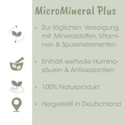 Thumbnail 6: cdVet EquiGreen MicroMineral plus 8 kg – Natürliches Mineralergänzungsfuttermittel mit Moringa & Huminsäuren für Pferde