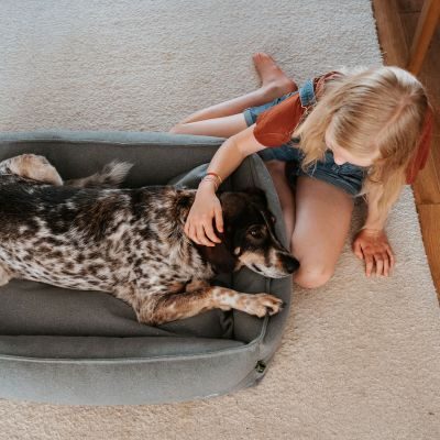 Thumbnail 9: HUNTER Recycling Hundesofa Belluno M (80 x 60 cm), mint