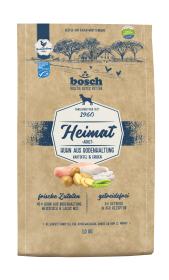 bosch Tiernahrung Heimat Huhn Bodenhaltung – getreidefreies Hundefutter – 1kg