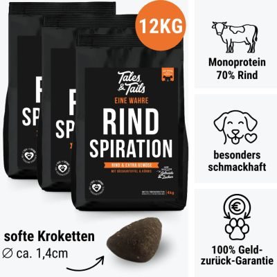 Thumbnail 9: Tales & Tails Eine wahre Rindspiration Softtrockenfutter - 8 kg (2x4 kg)
