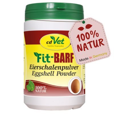 Fit-BARF® Eierschalenpulver 1 kg – Natürliche Kalziumquelle für Hunde & Katzen