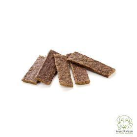 kauartikel.com Hirsch-Fleischstreifen - Hunde-Kauartikel - Hunde-Snack - Hypoallergen-Kausnack - Wild-Leckerli