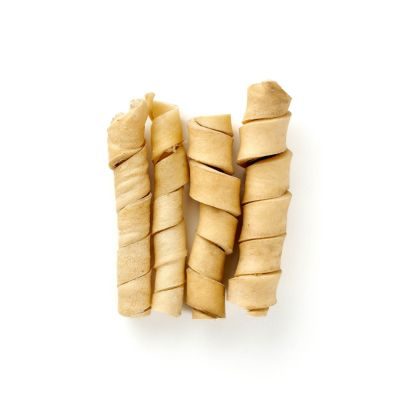 Thumbnail 1: kauartikel.com Büffel-Haut, gedreht - Hunde-Kauartikel - Hunde-Snack - Büffel-Kausnack - Leckerli vom Rind