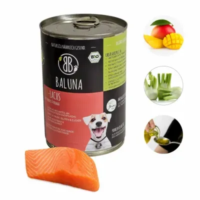 Baluna Bio-Lachs mit Fenchel & Mango 400g