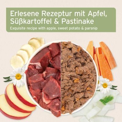 Thumbnail 5: AniForte Nassfutter RanchHorse – "Pferd mit Süßkartoffeln & Äpfeln" 6 x 800 g