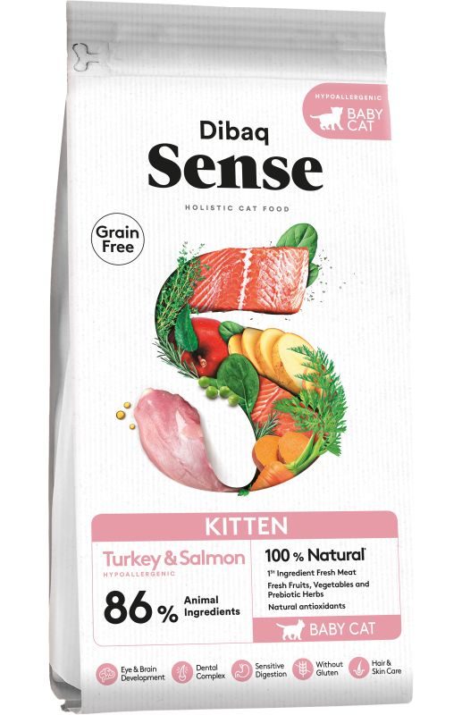 Dibaq Sense Trockenfutter getreidefrei Kitten 1,5kg