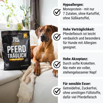 Thumbnail 8: Tales & Tails Perfekt PferdTräglich Softtrockenfutter - 4 kg