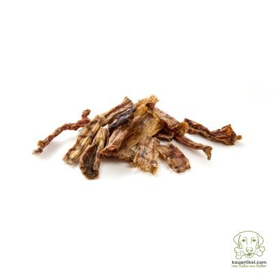 Bild 1 von 1: kauartikel.com Straußen-Schlund-Abschnitte - Hunde-Kauartikel - Hunde-Snack - Hypoallergen-Kausnack - Leckerli vom Strauß