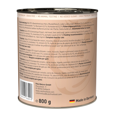 Thumbnail 2: catz finefood® catz finefood® Classic N° 9 - Wild 800g