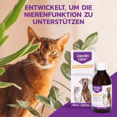 Thumbnail 2: LiquidoCare Ergänzungsfuttermittel mit Goldrute und Selen zur Unterstützung der Nierenfunktion