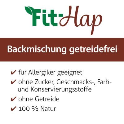 Thumbnail 3: Fit-Hap Backmischung getreidefrei 90 g – Selbstgemachte Hundekekse ohne Getreide