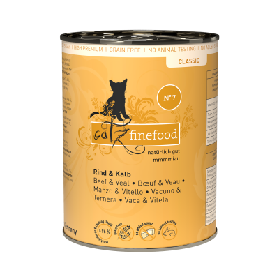 catz finefood® catz finefood® Classic N° 7 - Rind & Kalb 400g