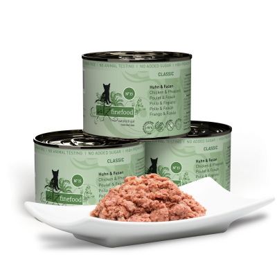 Thumbnail 4: catz finefood® catz finefood® Classic N° 15 - Huhn & Fasan 200 gr