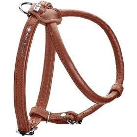 HUNTER Geschirr Round & Soft Canadian Up S/1, cognac
