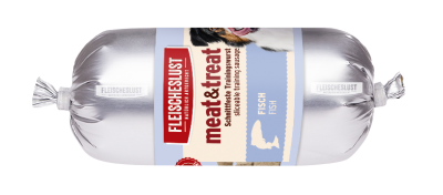 Thumbnail 3: Fleischeslust meat & treat Fisch (15x200 g) Trainingswurst