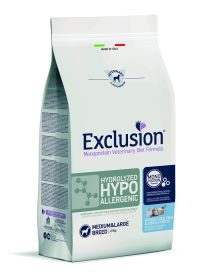Exclusion Hydrolyzed Fisch Hypoallergenic Medium & Large 12 kg