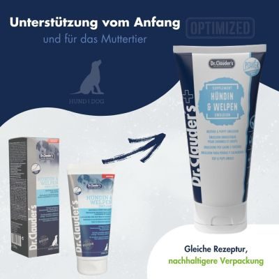Thumbnail 3: Dr.Clauder’s Hündin & Welpen Emulsion 150g