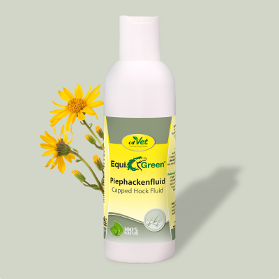 Thumbnail 2: cdVet EquiGreen Piephackenfluid 200 ml - Natürliche Pflege bei Hautveränderungen am Sprunggelenk