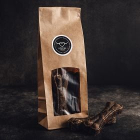 Büffel Herz Büffel HerzGetrockneter Büffel-Pansen, Snack-Knochen 3 Stück