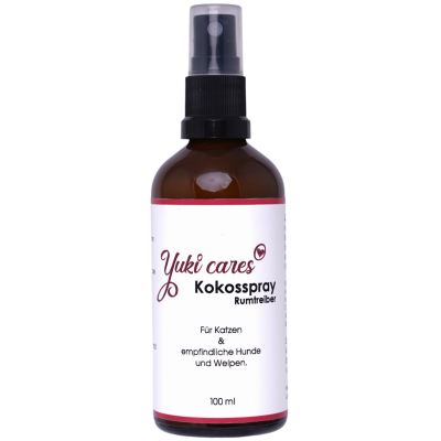 Thumbnail 2: Yuki cares Kokosspray Rumtreiber - Zeckenschutz für Katzen & Hundewelpen
