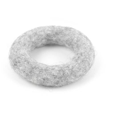Bild 1 von 1: stylecats® Katzenspielzeug Filzring hellgrau Ø = 7 cm