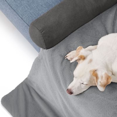 Thumbnail 5: HUNTER Polster-Schondecke Rockford XL (120 x 100 cm), anthrazit/hellgrau